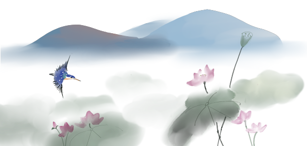 水墨古风素材图片