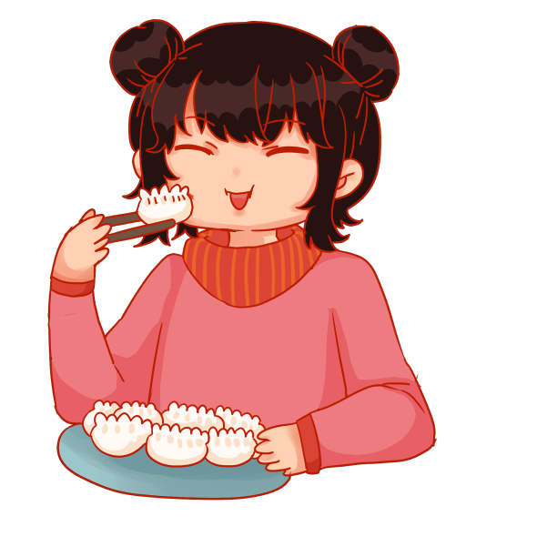 小年习俗冬至习俗吃饺子图片下载