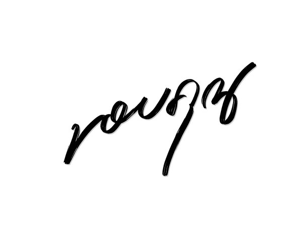 用泰语谢谢你。手写字母孤立的白色背景。向量模板海报，社交网络，横幅，卡片。图片下载