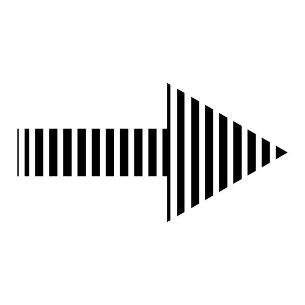 右箭头标志。黑色。应用程序的设计。创造性的艺术。导航元素。矢量插图。股票的形象。图片下载