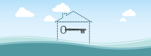 建造或规划房屋或购买房地产插画图片下载