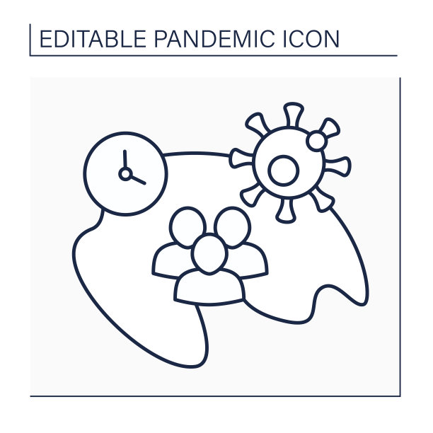 发病率行图标图片下载