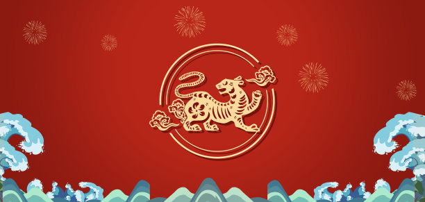 春节背景素材图片