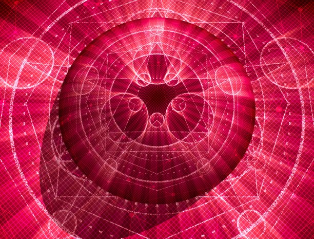 神秘神秘的哥特式几何细线符号图片下载