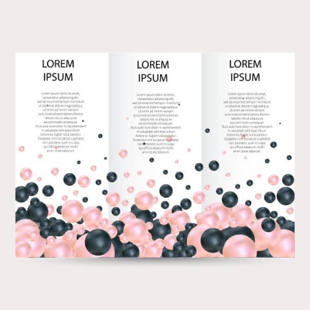 背景与渲染3d黑色和粉红色的球。球形几何物体，珍珠由金属和塑料制成。模板与社会媒体故事，社会网络。矢量插图。每股收益10图片下载