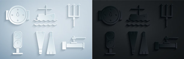 设置橡胶鳍游泳海王星三叉戟图片下载