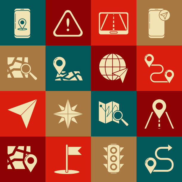 设置路线位置道路交通标志信息图图片下载