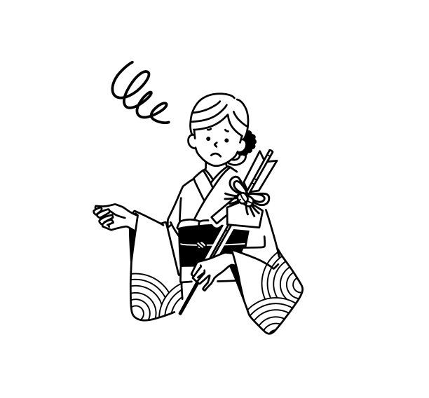 一个穿日本和服的女人遇到了麻烦图片下载