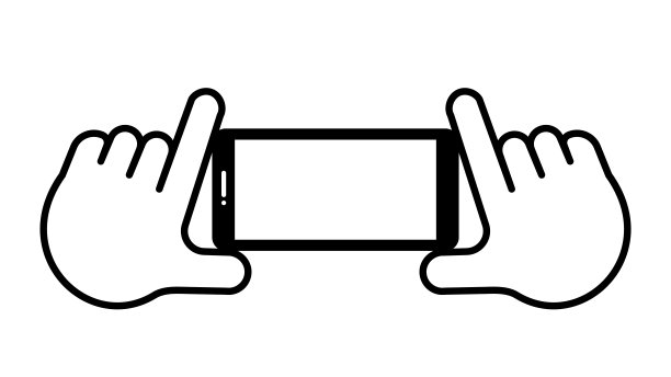 智能手机图标。图片下载