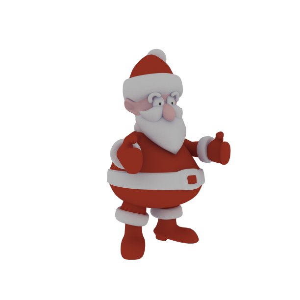 圣诞老人孤立图片下载