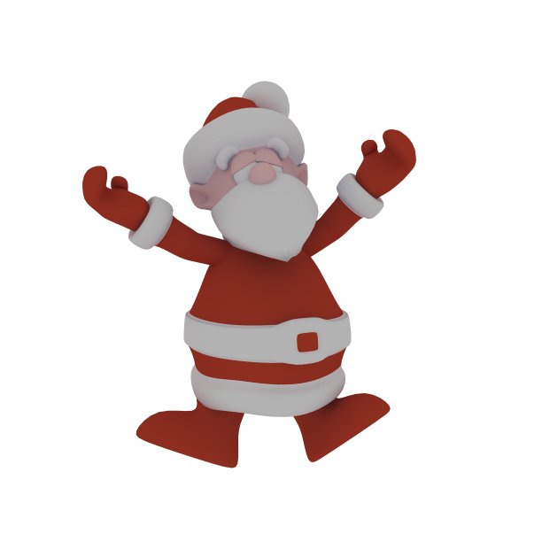 圣诞老人孤立图片下载