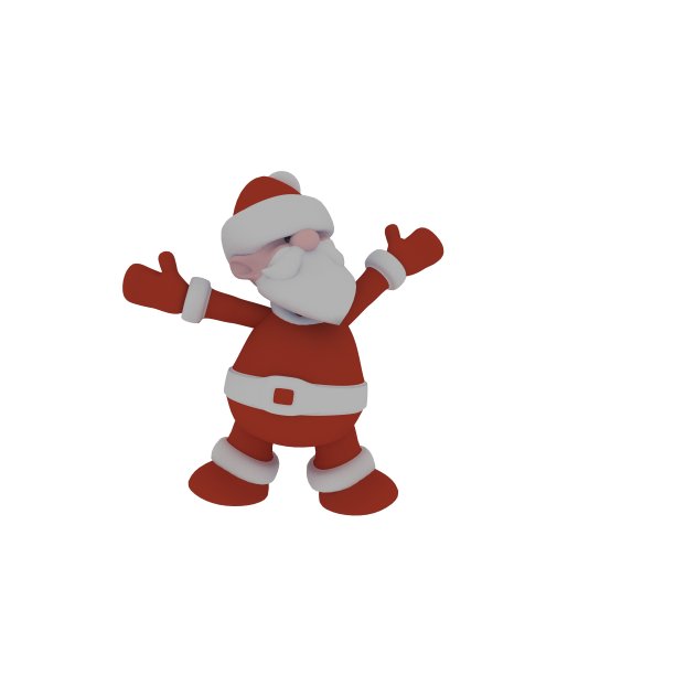 圣诞老人孤立图片下载