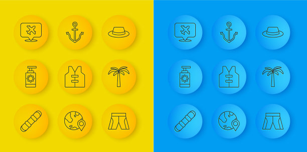 设置线条滑雪板防晒喷雾瓶寿命图片下载