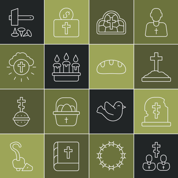 设置神父墓与墓碑十字线图片下载