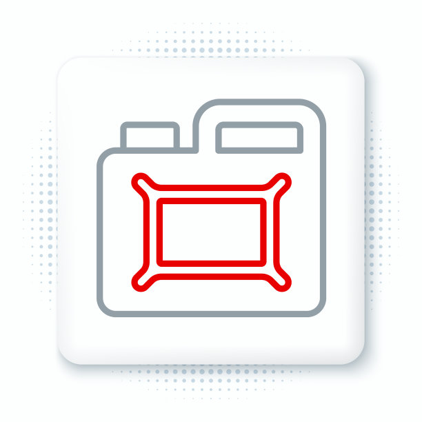 线筒为电机机油图标隔离图片下载