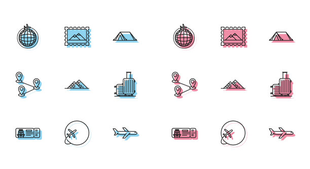 设有邮轮航线船票图片下载