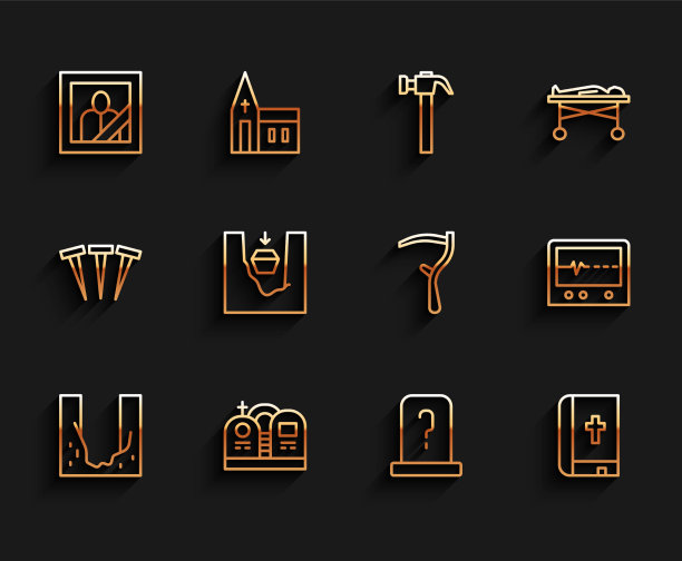 坟场设线挖坟坑坟用图片下载