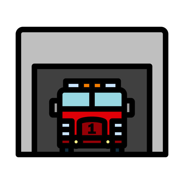 消防站的图标图片下载