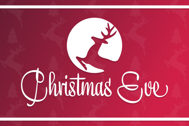 圣诞夜。节日的概念。模板背景，横幅，卡片，海报与文本铭文。向量EPS10插图。图片下载