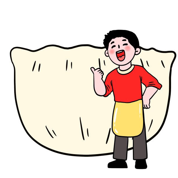 冬至新年包饺子吃饺子图片下载