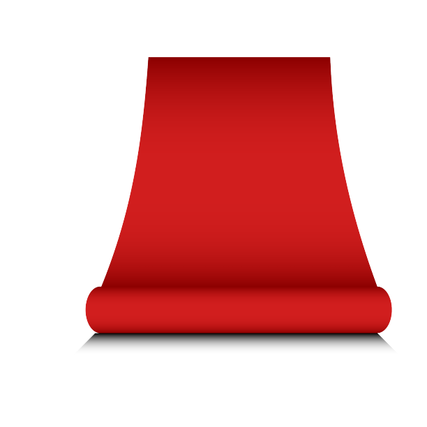 红色翻页卷边纸张图片下载