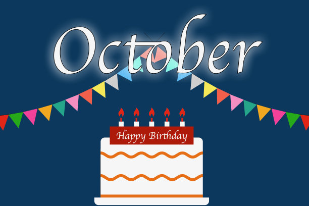 出生月份和生日蛋糕图片下载