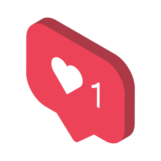 追随者等距通知符号申请。用于社交媒体的Web应用按钮。矢量图的图标图片下载