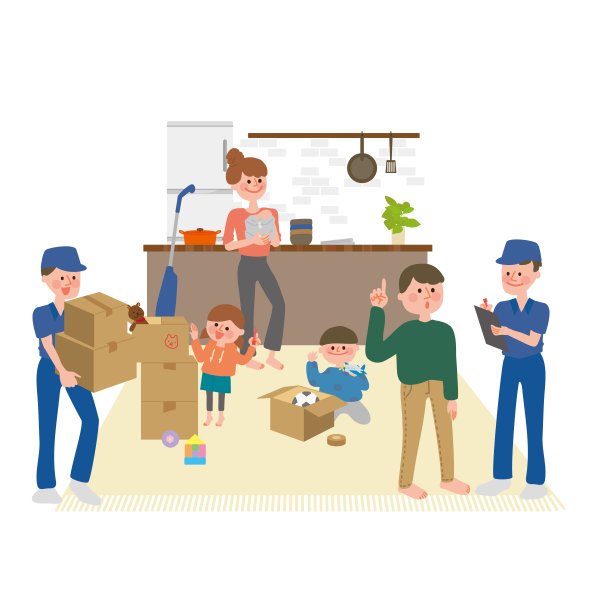 一个准备搬出去的家庭图片下载