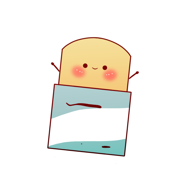 拟人风学习文具橡皮图片下载