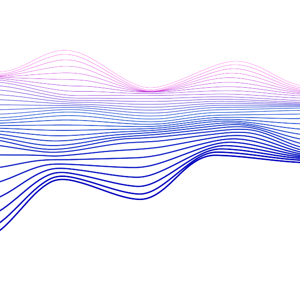 立体渐变彩带图片下载