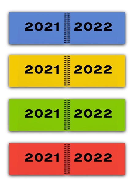 日历上的新年是2021年到2022年图片下载