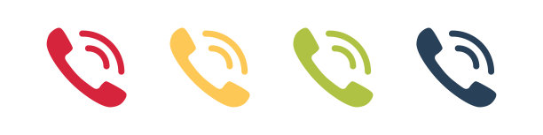 手机手机颜色图标。联系我们的信号。电话矢量插图。手机号码的电话。手机铃声隔离在白色背景上图片下载