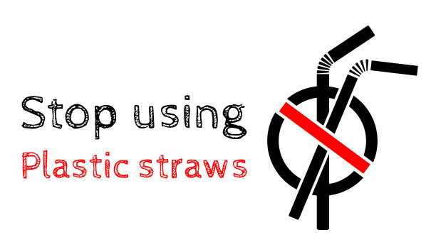 停止使用塑料吸管，停止塑料污染-减少图片下载