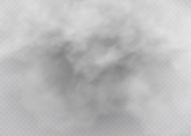 雾或烟隔离透明的特殊效果。白色矢量云，雾或烟雾背景。图片下载