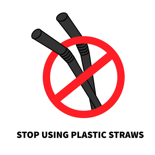 停止使用塑料吸管，停止塑料污染-减少图片下载