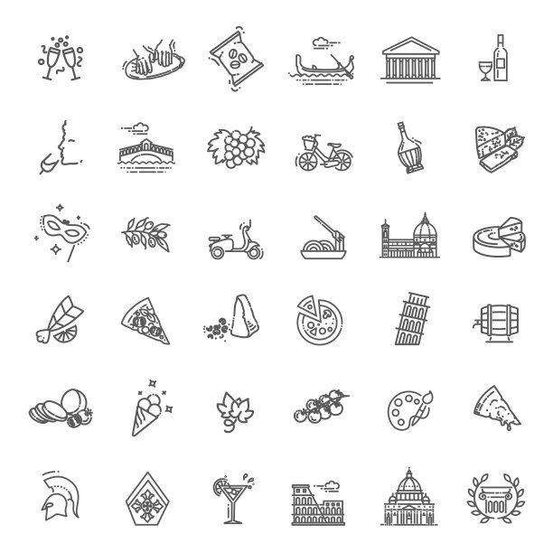 国家的象征。孤立的矢量图。图片下载