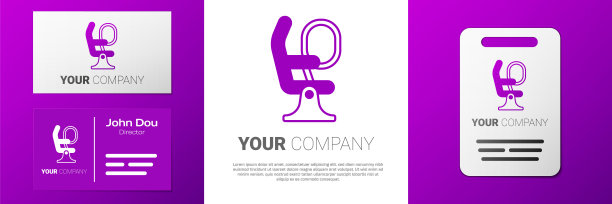 白色背景上孤立的飞机座椅图标。标志设计模板元素。向量图片下载