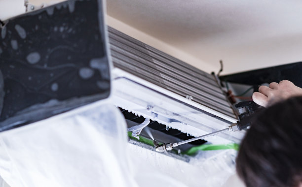 清洁客厅空调图片下载