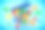 盒子里装满了五颜六色的玩具塑料砖和积木，背景是蓝色的。给孩子送礼物和玩具。图片下载