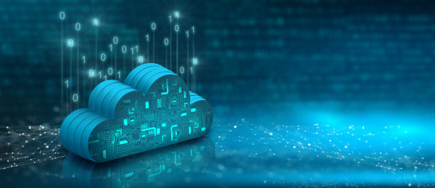 云计算技术互联网存储网络。图片下载