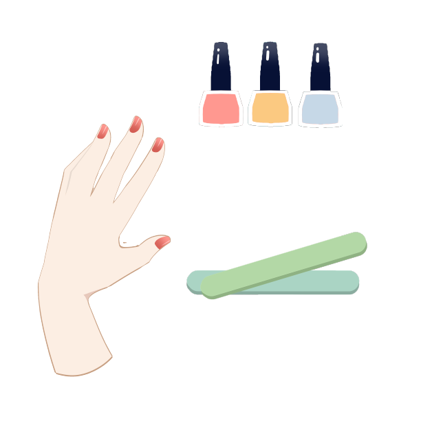 美妆项目美甲图片下载