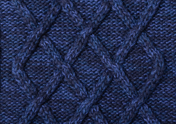 深蓝色混合背景近距离使用作为壁纸。图像与不同类型的针织图片下载