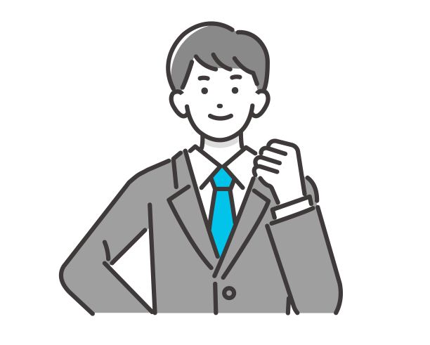 矢量插画材料的男孩学生穿着西装制服和胆量的姿势/制服/高中学生/初中学生/欢呼图片下载