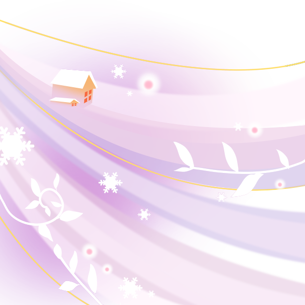 唯美抽象冬季雪景图片下载