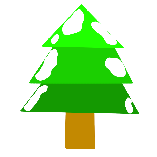 各式绿色松树图片下载