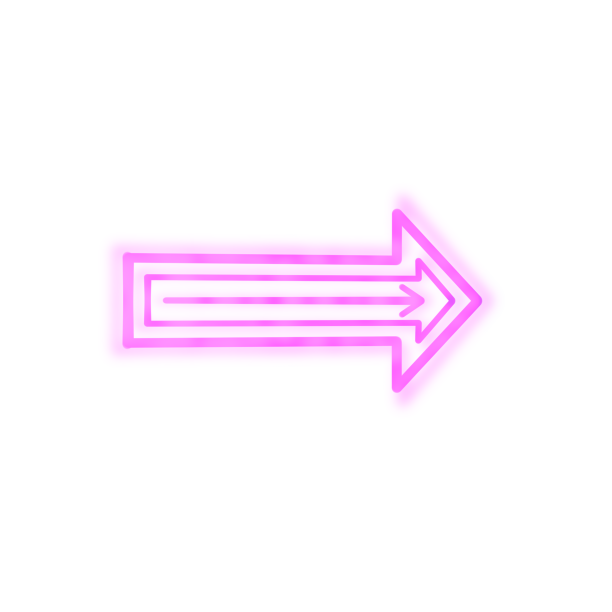 各色荧光霓虹箭头图片下载