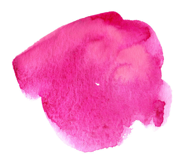 抽象的粉红色水彩形状。文本或标志的创意背景图片下载