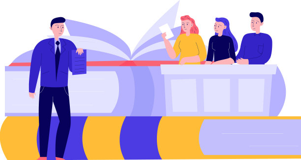 书法庭审判组成图片下载