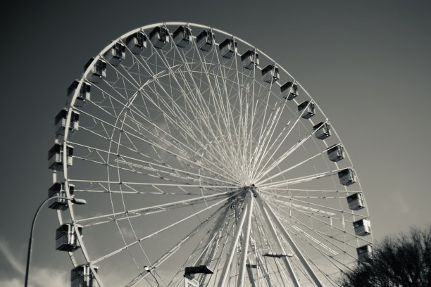 大摩天轮的细节图片下载