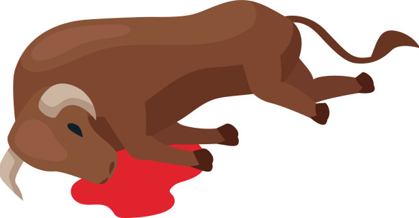 死斗牛作品图片下载